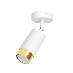 Emibig Ceiling Light Hiro Steel White | Suitable for 1x GU10 - Max 10W