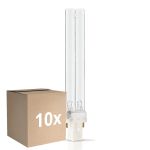 Multipack 10x Philips PL-S 9W - UV-C | 2-Pin