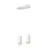 SLV Asto Aluminium White | Suitable for 2x GU10