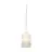 It's about RoMi Pendant Verona Glass White | Suitable for 1x E27 