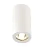 SLV Enola B Ceiling Light Aluminium White Round | Suitable for 1x GU10 