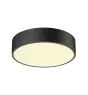 SLV Medo Pro 30 Wall and Ceiling Light Aluminium Black Round 10W 1250lm - 930-940 CCT | IP50 - Best Colour Rendering - Dali Dimmable 