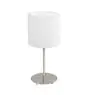 Eglo Table Lamp Pasteri Steel Satin Nickel | IP20 - Suitable for 1x E14 