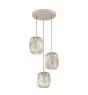 Eglo Pendant Romazzina Steel Sandy | Suitable for 3x E27
