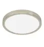 Eglo Ceiling Light Fueva 6 Steel Satin Nickel 14.2W 2000lm - 827-840-865 CCT