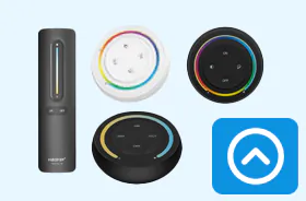 LED strip remote control for 1 zone